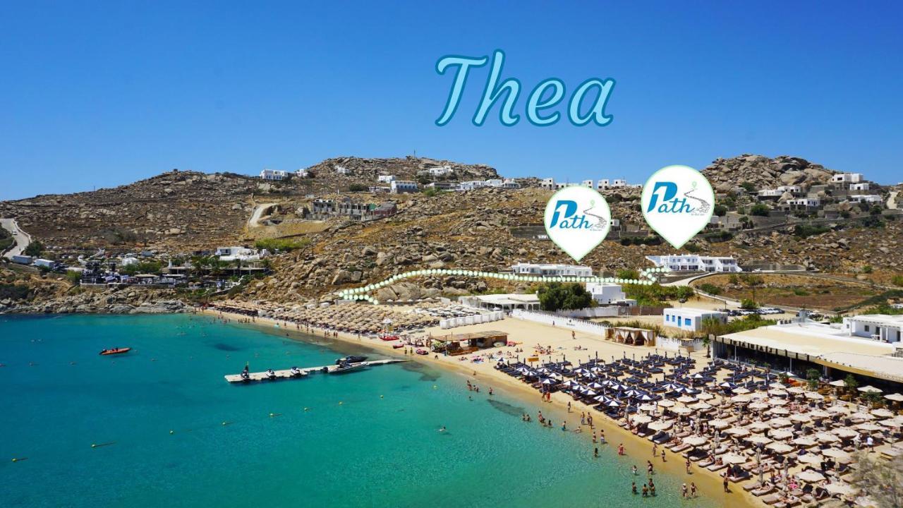 1Path Thea Mykonos Super Paradise Beach House Mykonos Town Ngoại thất bức ảnh